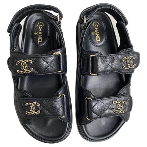 where to buy chanel velcro sandals|chanel velcro dad sandals.